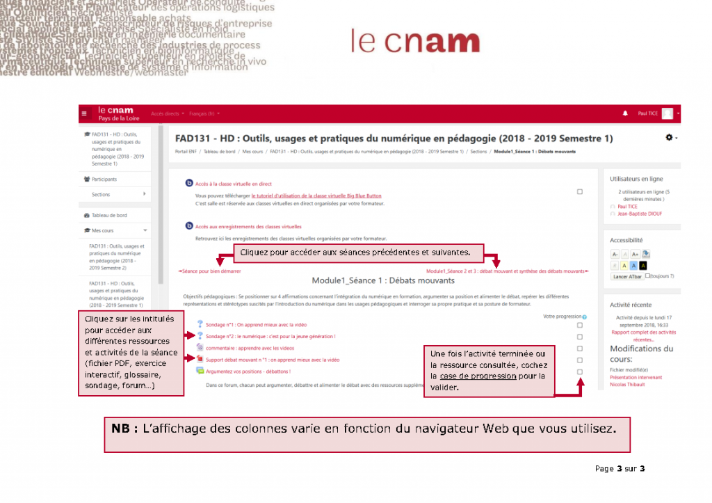 Comment se connecter à l’Espace Numérique de Formation et accéder à son ...